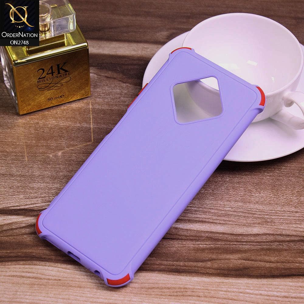 Infinix Zero 8 Cover - Purple - Soft New Stylish Matte Look Case