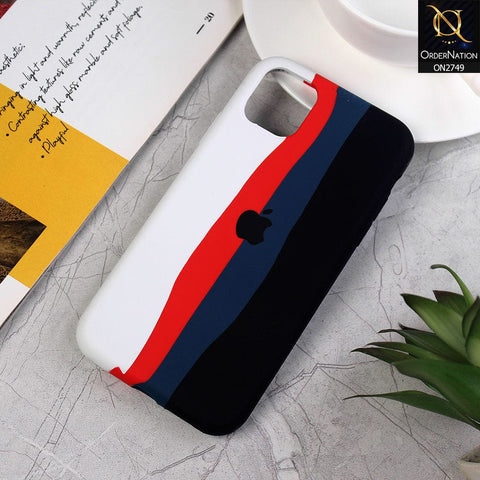 iPhone 11 Cover - Design 14 - Rainbow Series Liquid Soft Silicon Case