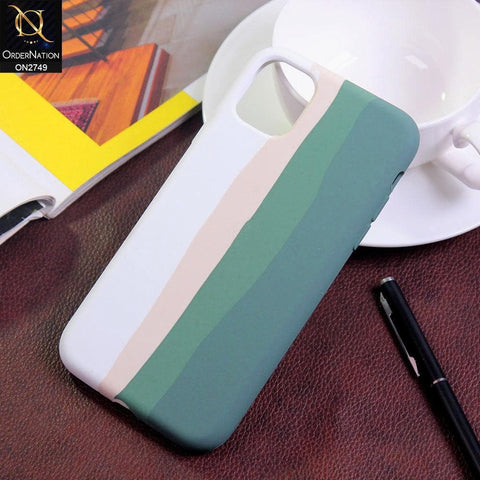 iPhone 11 Cover - Green - Rainbow Series Liquid Soft Silicon Case