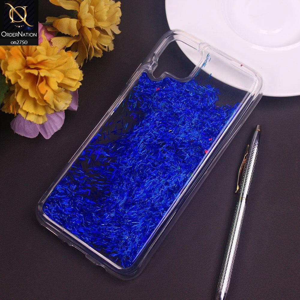 Huawei P40 lite Cover - Blue - New Fashion Girlish Loopan Liquid Star Soft Case