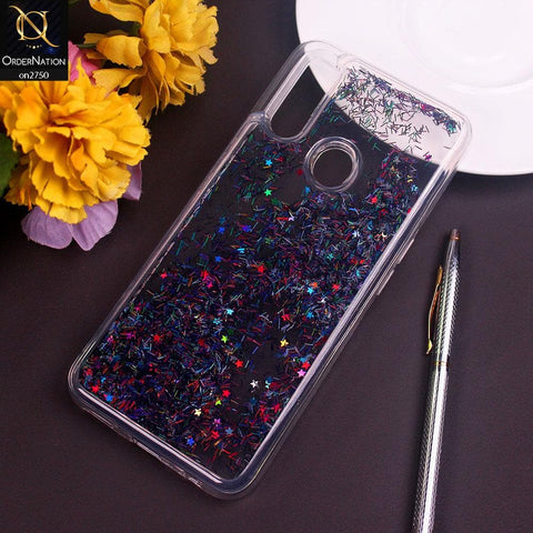 Oppo A8 Cover - Black - New Fashion Girlish Loopan Liquid Star Soft Case