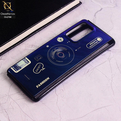 Samsung Galaxy Z Fold2 5G - Blue - New Fashion Style Gradeint Soft Case
