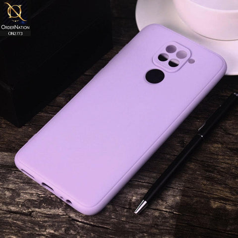 Xiaomi Redmi 10X 4G Cover - Purple - Candy Colour Tpu Soft Case