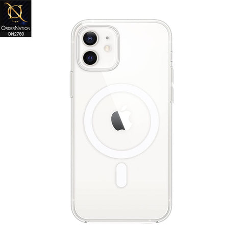 iPhone 12 Cover - Transparent - MagSafe Slim Clear Case - (MagSafe Notification Enabled)