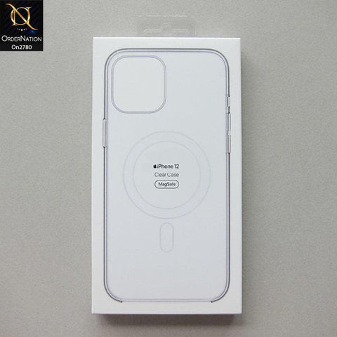 iPhone 12 Cover - Transparent - MagSafe Slim Clear Case - (MagSafe Notification Enabled)