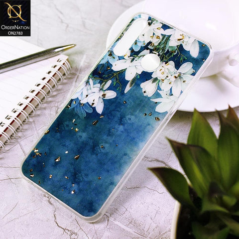 Tecno Camon 12 Cover - Design 2 - Stylish Bling Gold Fiber Foil Soft Case