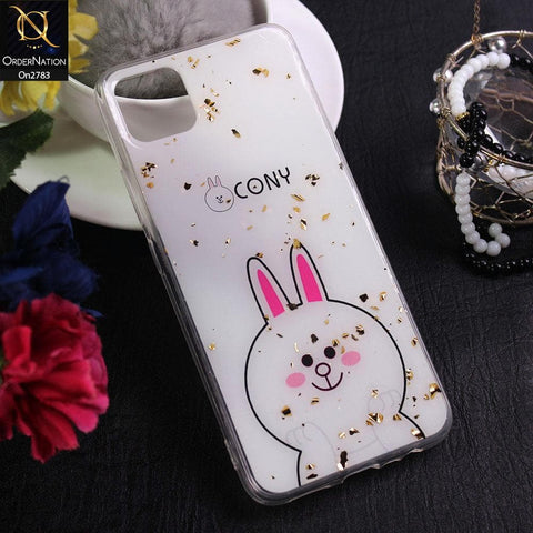 Realme C11 - Design 9 - Stylish Bling Gold Fiber Foil Soft Case