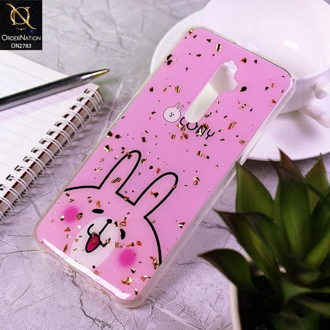 Oppo Reno 2F Cover - Design 5 - Stylish Bling Gold Fiber Foil Soft Case