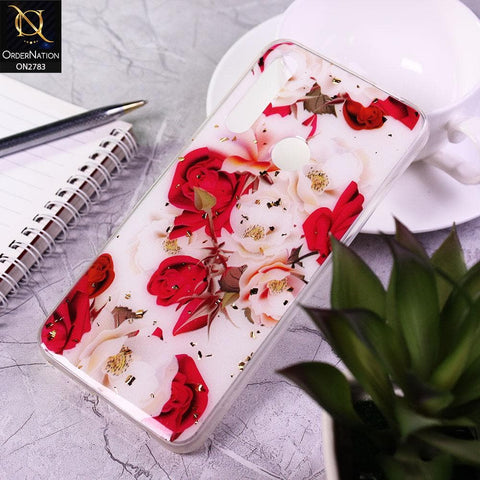 Huawei Y9 Prime 2019 Cover - Design 7 - Stylish Bling Gold Fiber Foil Soft Case