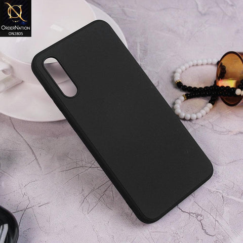Samsung Galaxy A50 Cover - Dark Gray - Soft Silicone Candy Color HQ Silica Gel Shockproof Matte Case