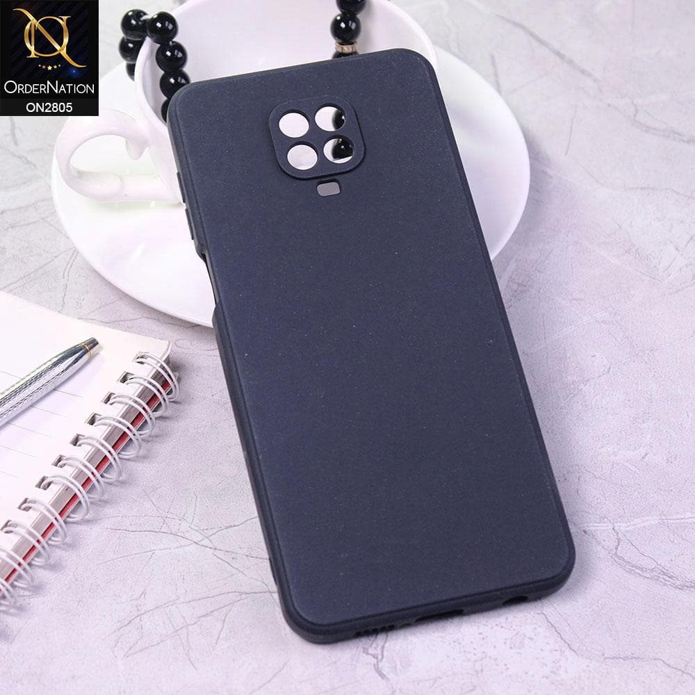 Xiaomi Redmi Note 9 Pro Cover - Midnight Blue - Soft Silicone Candy Color HQ Silica Gel Shockproof Matte Case