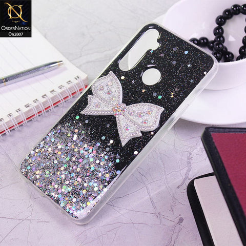 Realme 5 - Black - New Trendy Rhinestone Butterfly Brouge Soft Case