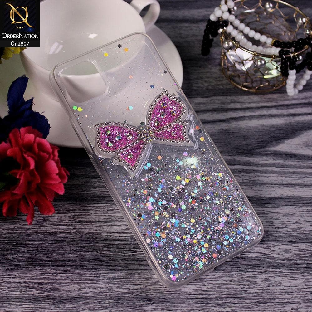 Realme C11 - Silver - New Trendy Rhinestone Butterfly Brouge Soft Case