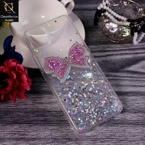 Realme C11 - Silver - New Trendy Rhinestone Butterfly Brouge Soft Case