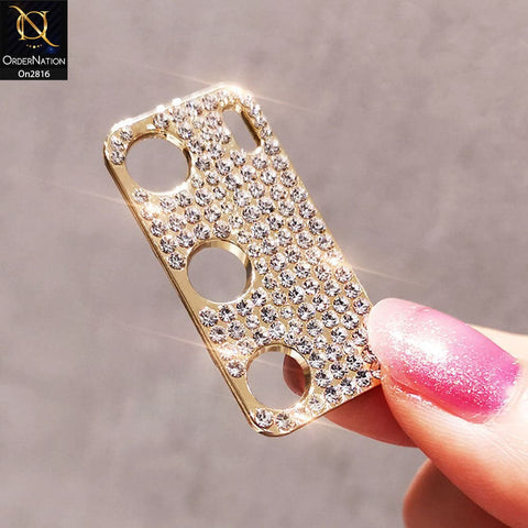 Samsung Galaxy Note 20 Protector - Silver - New Diamond Rhinestones Inlaid Camera Lens Protective Film