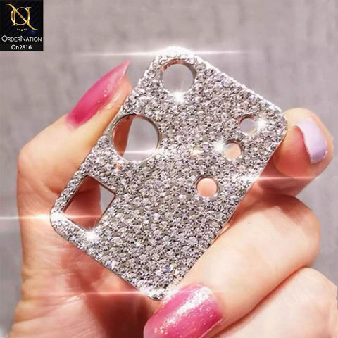 Samsung Galaxy S21 5G Protector - New Diamond Rhinestones Inlaid Camera Lens Protective Film