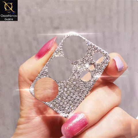 Samsung Galaxy Note 20 Protector - Black - New Diamond Rhinestones Inlaid Camera Lens Protective Film