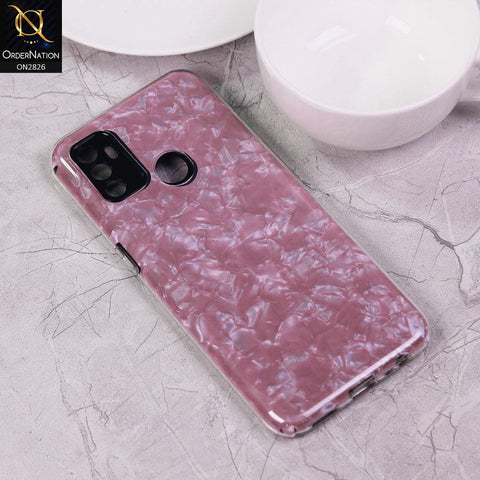 Oppo A53s Cover - Black - New Marble Series 2 in 1 Hybrid Case
