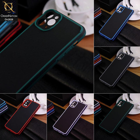 iPhone 12 Pro Cover - Green - 3D Soft Linning Camera Protection Case