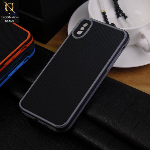 iPhone XS Max Cover - Gray - 3D Soft Linning Camera Protection Case
