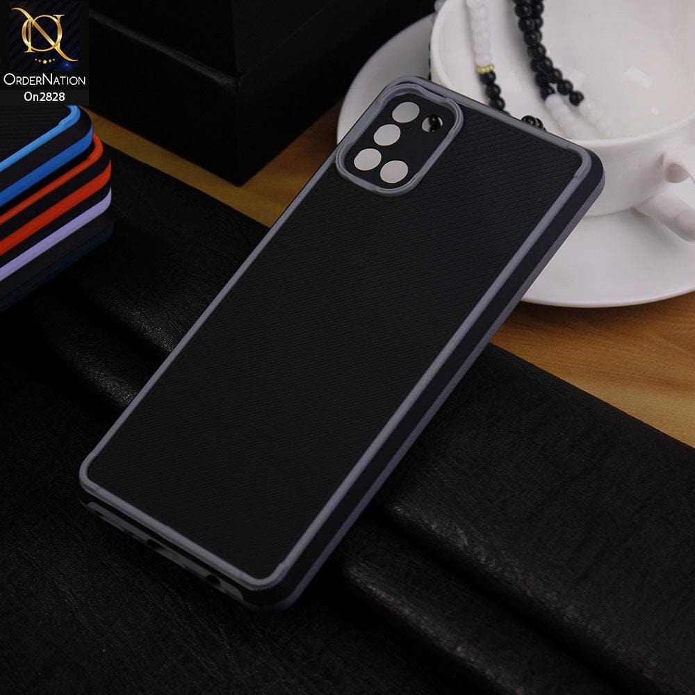 Oppo A31 Cover - Gray - 3D Soft Linning Camera Protection Case