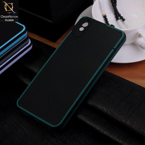Xiaomi Redmi 9A Cover - Green - 3D Soft Linning Camera Protection Case