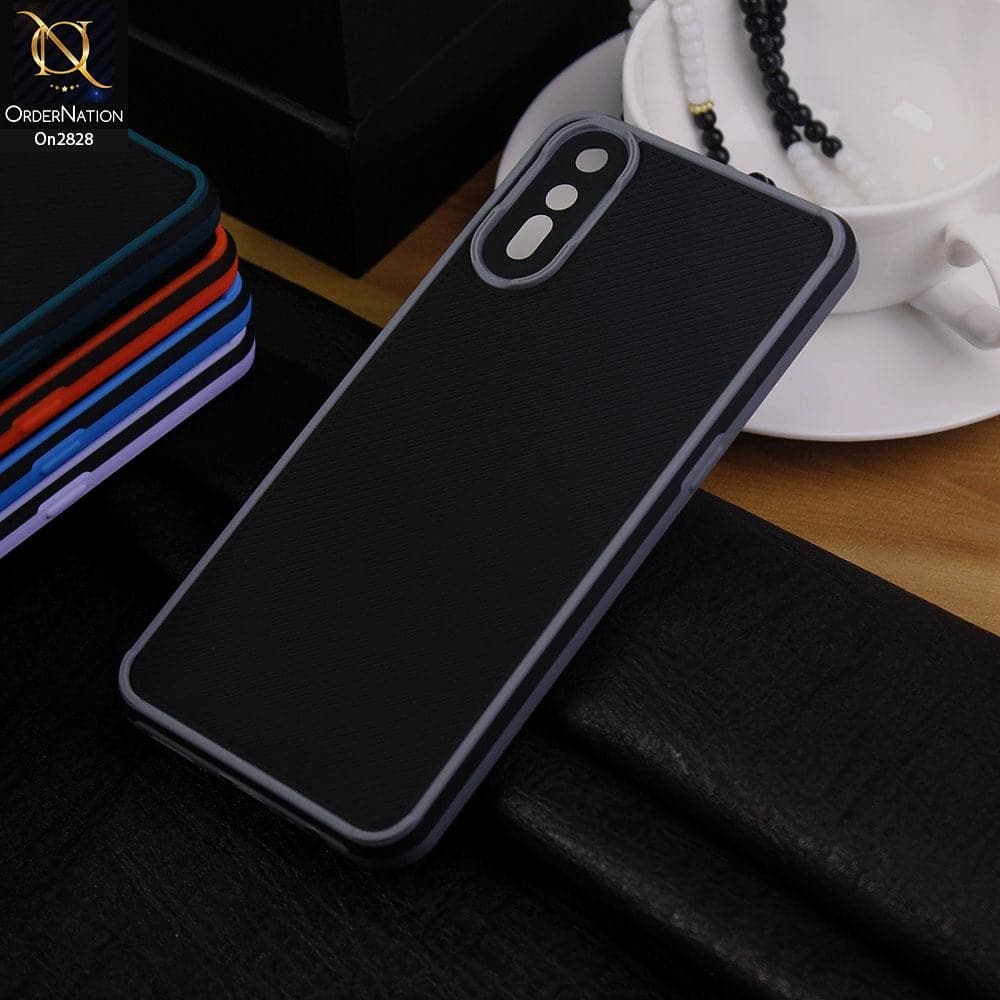 Vivo S1 Cover - Gray - 3D Soft Linning Camera Protection Case