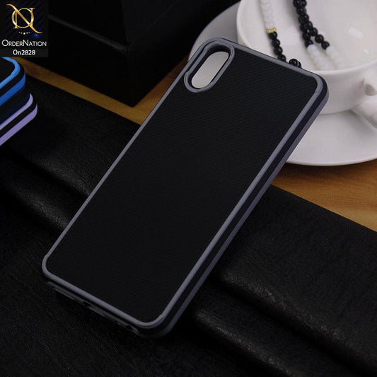 Vivo Y91C Cover - Gray - 3D Soft Linning Camera Protection Case