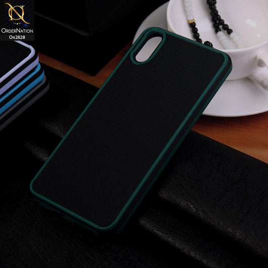 Vivo Y91C Cover - Green - 3D Soft Linning Camera Protection Case