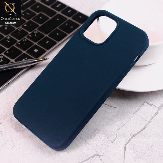 iPhone 12 Cover - Blue - Soft Touch MagSafe Silicon Case