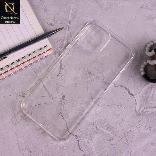 iPhone 12 Mini Cover - White - Candy Color Transparent Soft Case