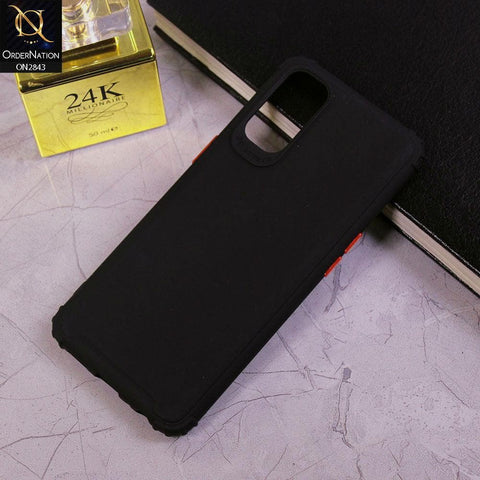 Oppo Reno 4 Cover - Black - 3D Camera Soft Silicon Protective Case