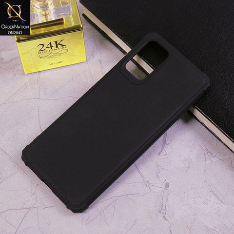 Samsung Galaxy S20 Plus Cover - Black - 3D Camera Soft Silicon Protective Case