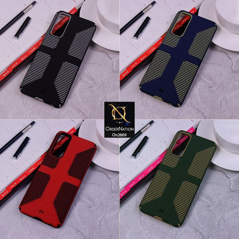 Vivo Y51 2020 - Red - New Style Explorer Military Anti-Fall Series Case