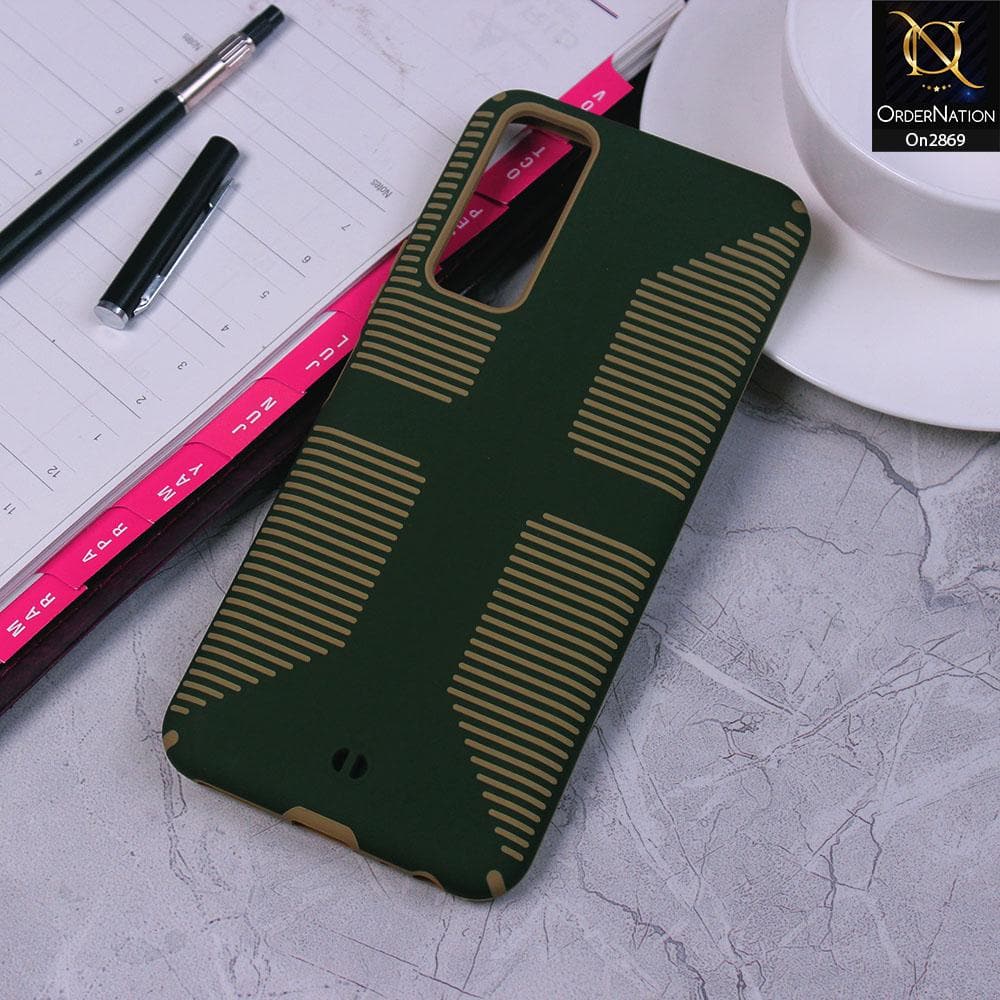 Vivo Y12s - Green - New Style Explorer Military Anti-Fall Series Case