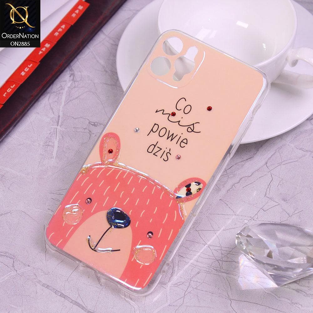 iPhone 11 Pro Cover - Design 2 - Colorful Happy Life Series Soft Case