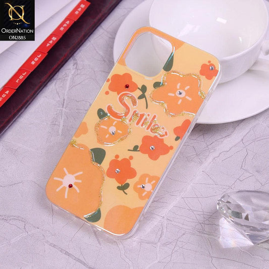 iPhone 12 Cover - Design 6 - Colorful Happy Life Series Soft Case