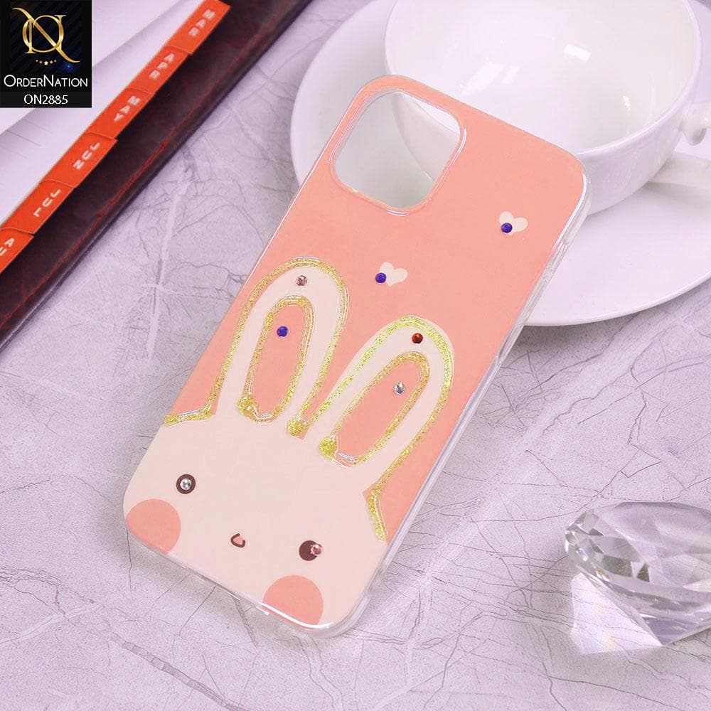 iPhone 12 Cover - Design 7 - Colorful Happy Life Series Soft Case