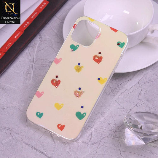 iPhone 12 Mini Cover - Design 1 - Colorful Happy Life Series Soft Case