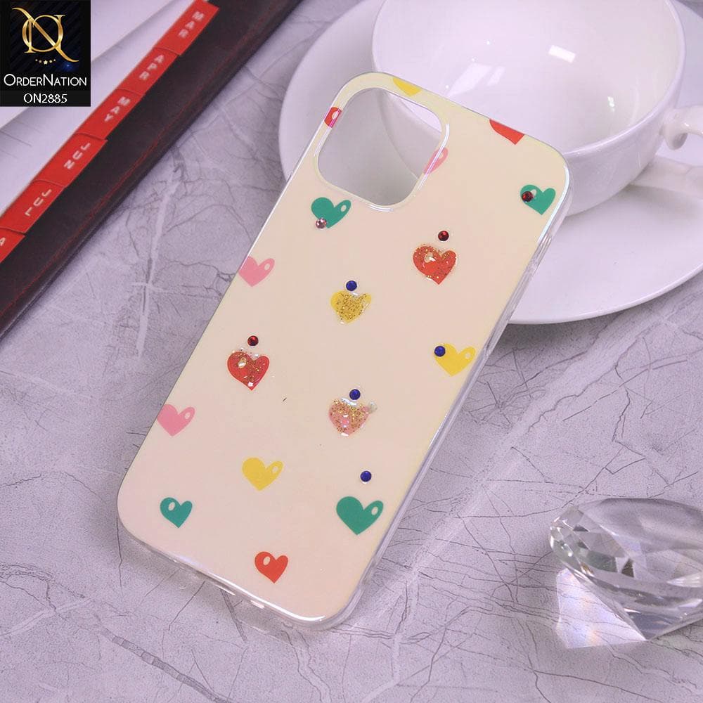 iPhone 12 Pro Max Cover - Design 1 - Colorful Happy Life Series Soft Case