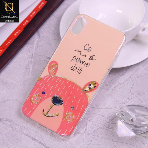 iPhone XR Cover - Design 2 - Colorful Happy Life Series Soft Case