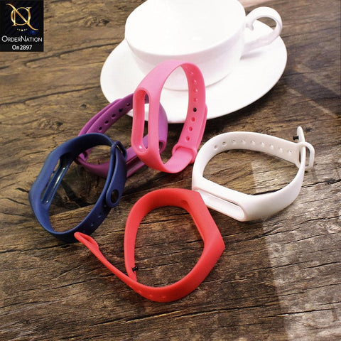 Xiaomi Mi Band 2 - Design 1 - Soft Sillicone Watch Strap