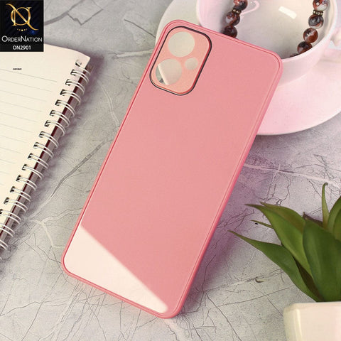 Tecno Camon 19 Neo Cover - Pink - New Glossy Shine Soft Borders Camera Protection Back Case