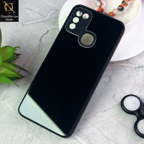 Infinix Hot 10 Play Cover - Black - New Glossy Shine Soft Borders Camera Protection Back Case