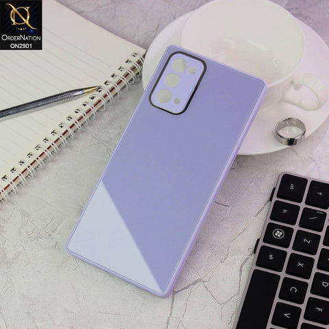 Samsung Galaxy Note 20 Cover - Purple - New Glossy Shine Soft Borders Camera Protection Back Case