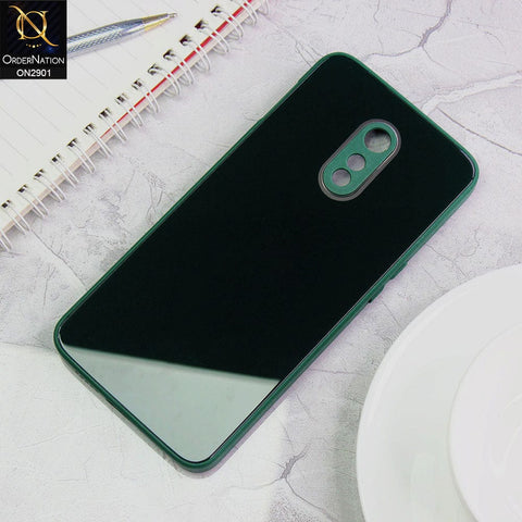 OnePlus 6T Cover - Dark Green - New Glossy Shine Soft Borders Camera Protection Back Case