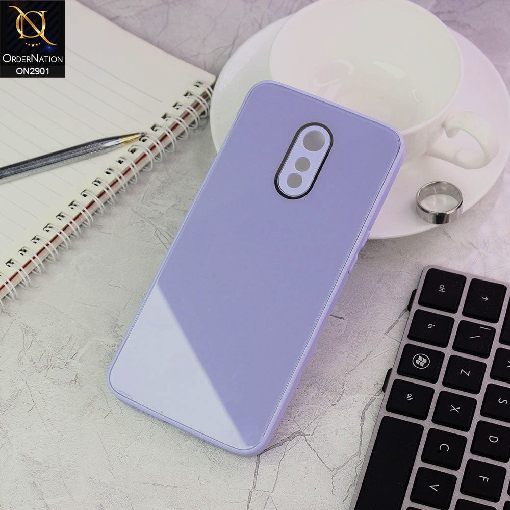 OnePlus 7 Cover - Purple - New Glossy Shine Soft Borders Camera Protection Back Case