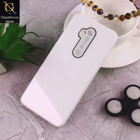 OnePlus 7 Pro Cover - White - New Glossy Shine Soft Borders Camera Protection Back Case