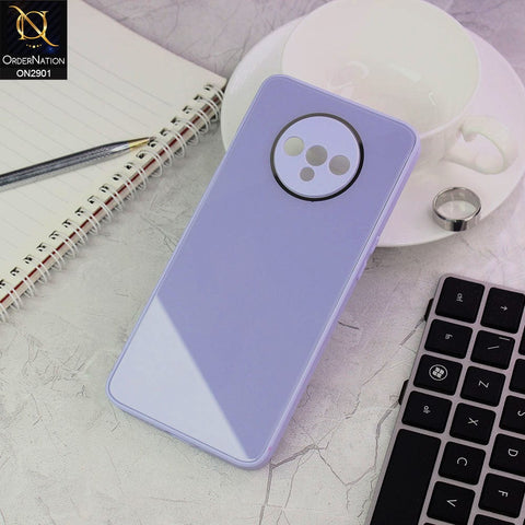 OnePlus 7T Cover - Purple - New Glossy Shine Soft Borders Camera Protection Back Case