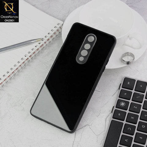 OnePlus 8 4G Cover - Black - New Glossy Shine Soft Borders Camera Protection Back Case